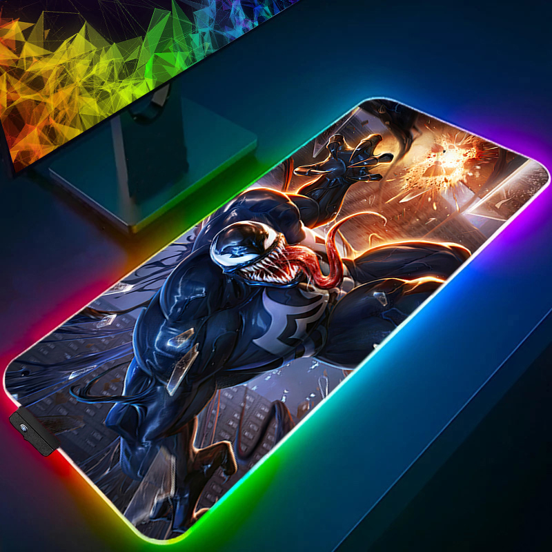 RGB Mouse Pad Edge White Gamer - Venom Gaming Accessories のレビューと価格
