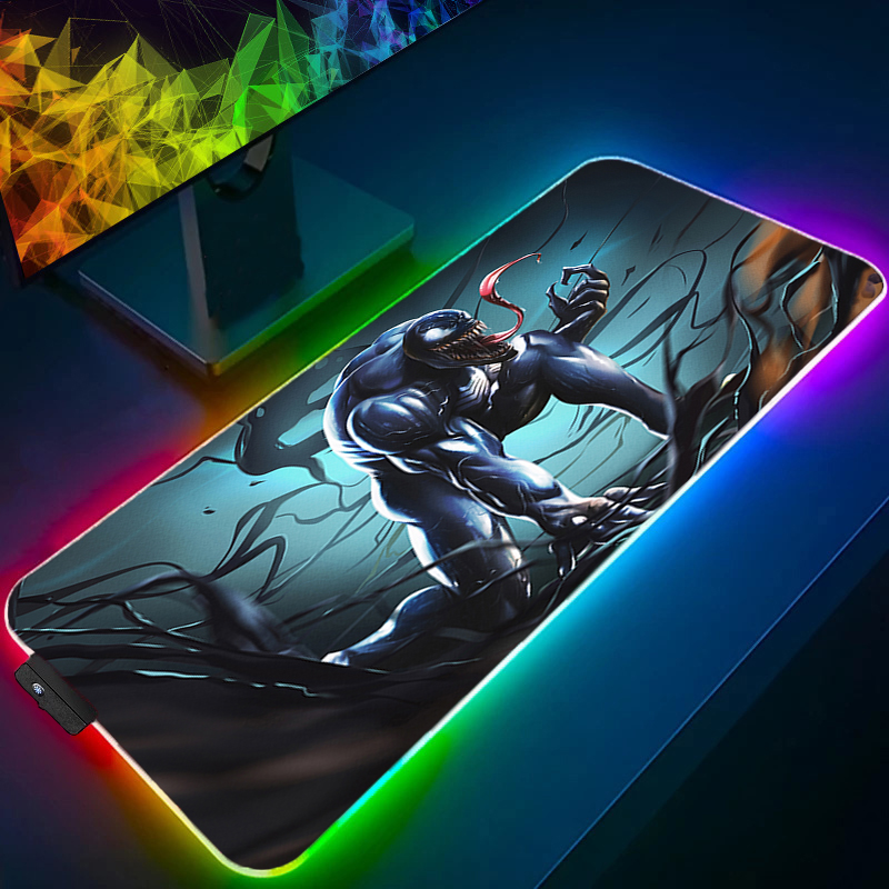 RGB Mouse Pad Edge White Gamer - Venom Gaming Accessories のレビューと価格