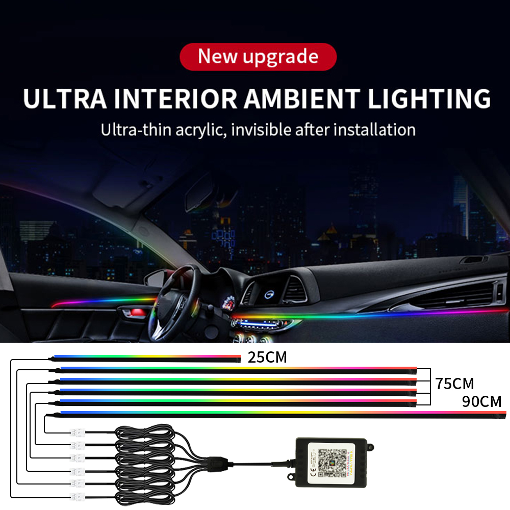 Symphony Car Ambient Lights Ki - Rgb Hub Sync のレビューと価格