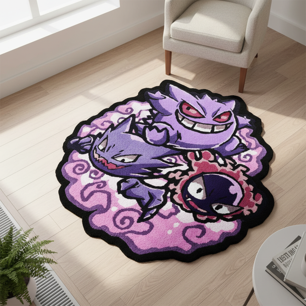 Anime Pokemon Rug, Gengar Haun - Gaming Accessories Kids のレビューと価格
