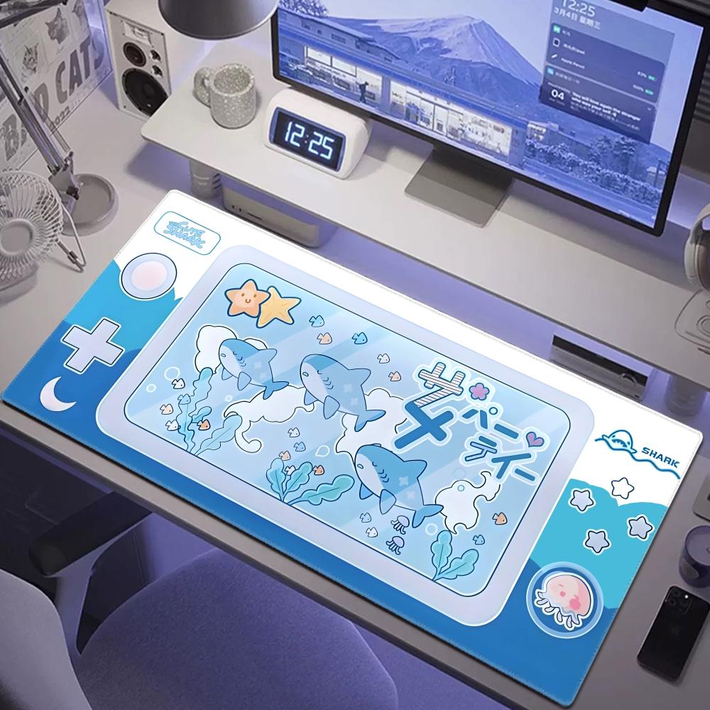 Cute Shark Party Mouse Pad Lar - Gaming Accessories Officeworks のレビューと価格