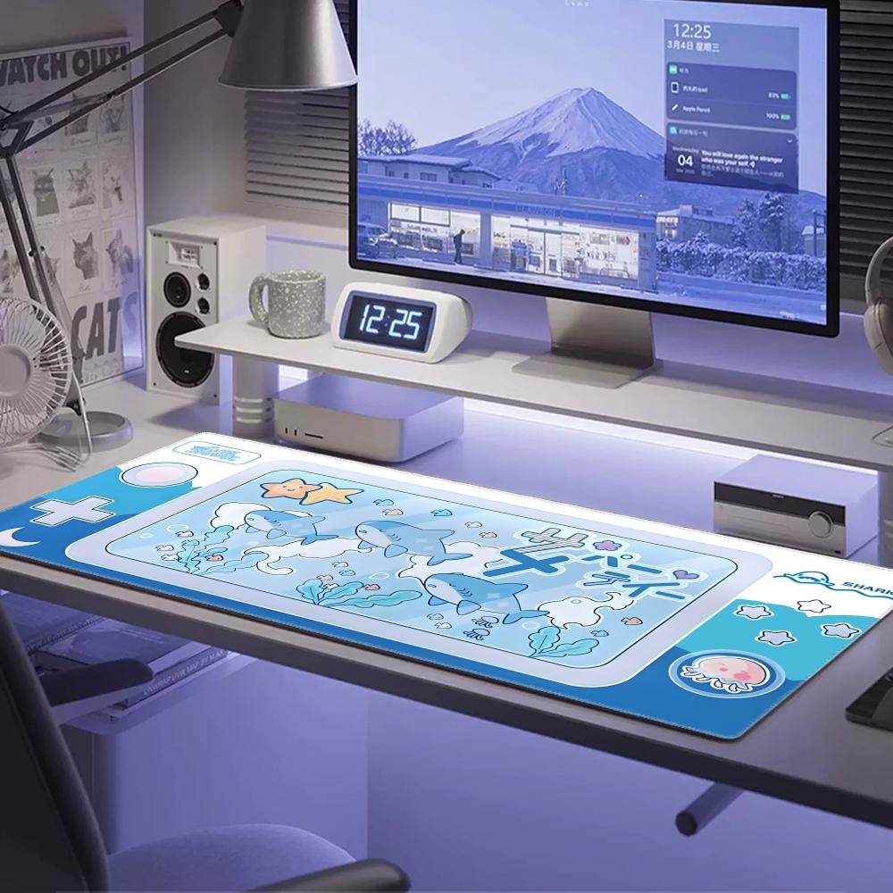 Cute Shark Party Mouse Pad Lar - Gaming Accessories Officeworks のレビューと価格