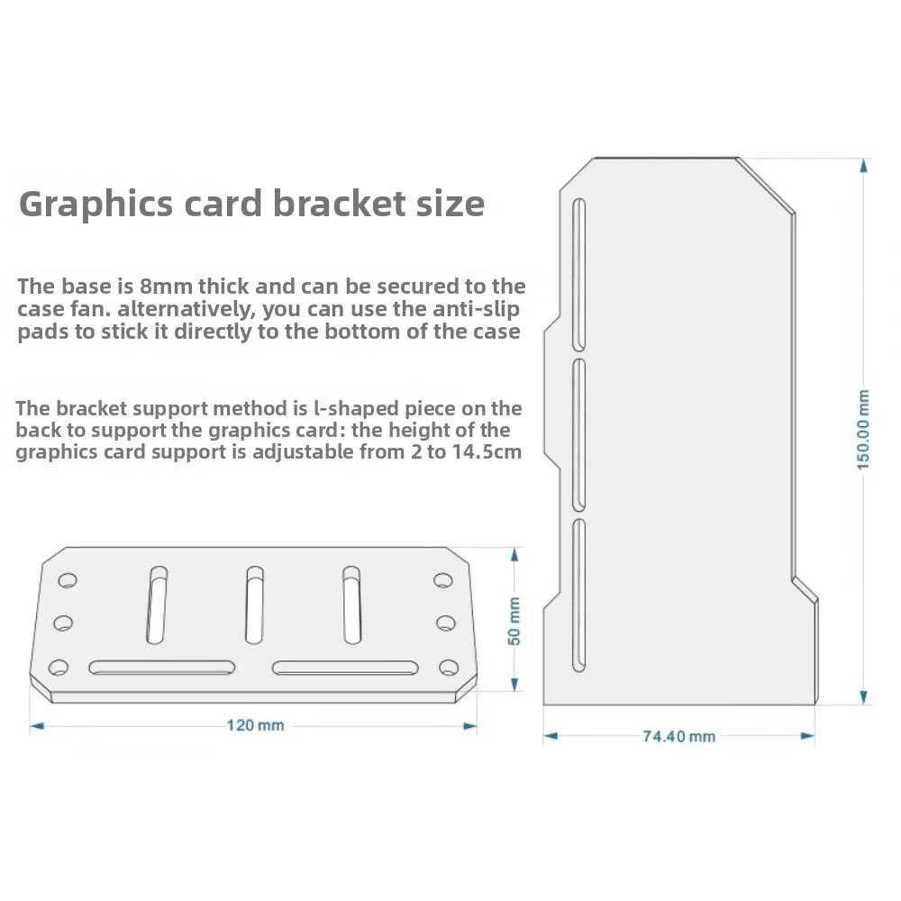 DIY Mirror VGA Holder ARGB Gam - Vertical Gpu Bracket のレビューと価格